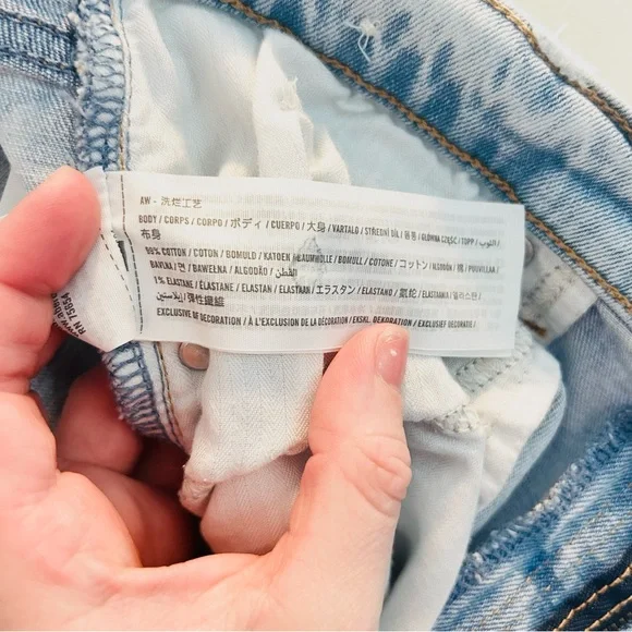 Abercrombie & Fitch Straight Ultra High Rise Jeans  Womens Size 31 Curve Love - Picture 12 of 13